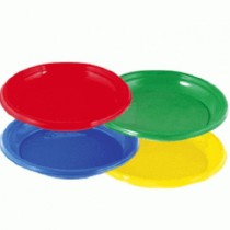 1326 Набор посуды Цветной (тарелка D=170 цвет.,6 штук) (1/150)